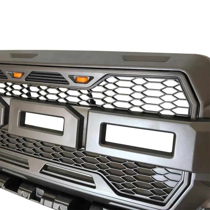 F150 Accessories Front Bumper Hood Grille Grill With Lights fit for Ford F150 18-20