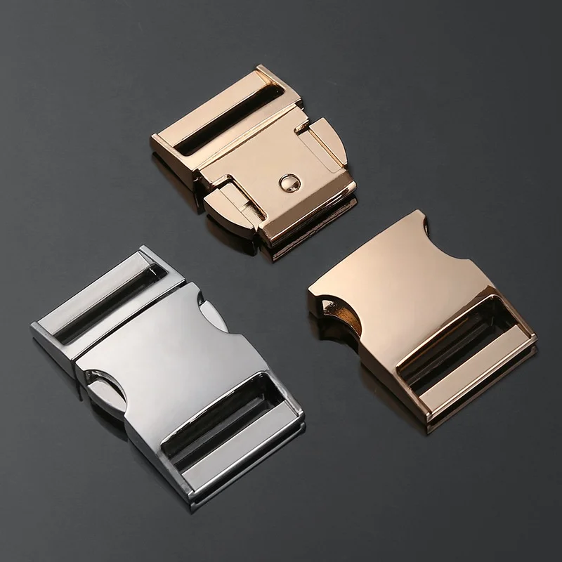 Цинковый сплав с фокусным расстоянием 25 мм металлический быстроразъемный сумка пряжкой и боковой застежкой-релиз застежкой ремешком для рюкзака