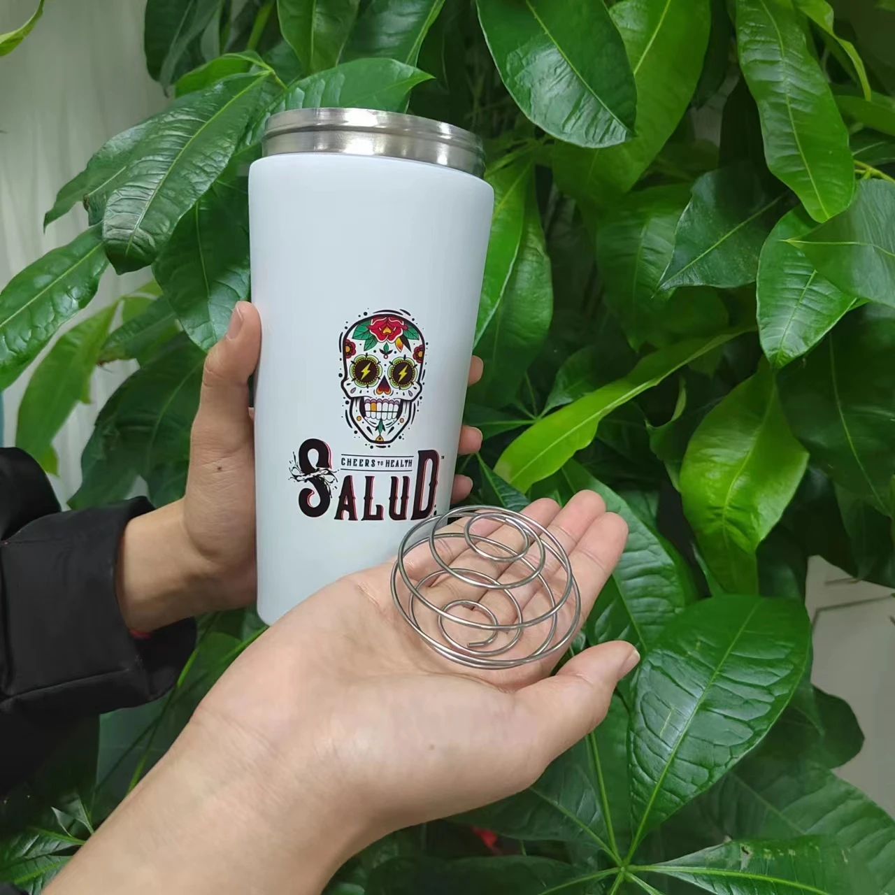 25oz Fitness Blenders Custom Logo Water Gym Metal Stainless Steel Protein Shakers Shaker Bottle