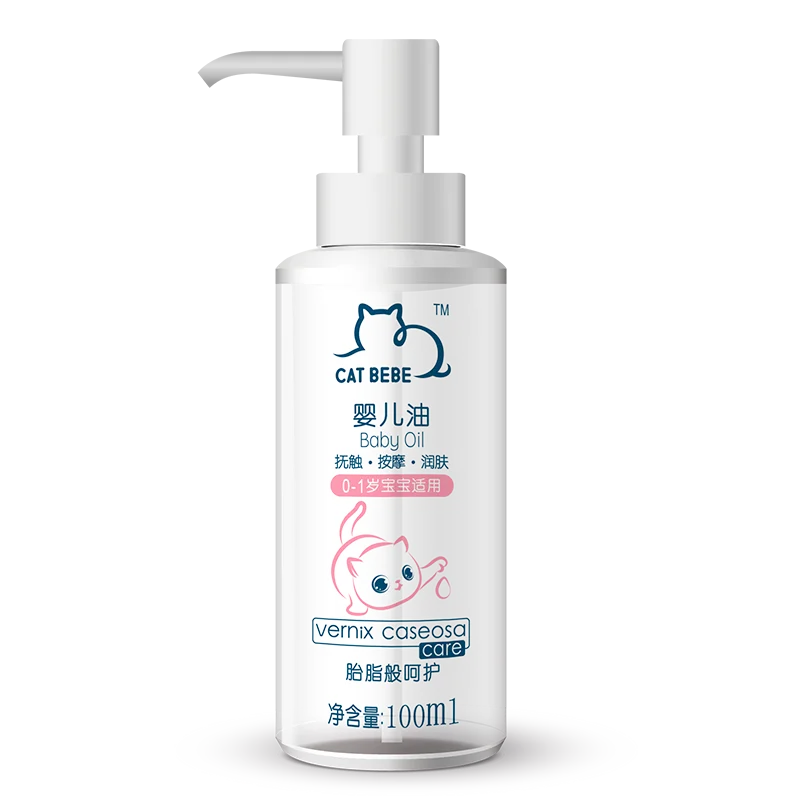 Private label baby oil natural herbal body massage oil for baby