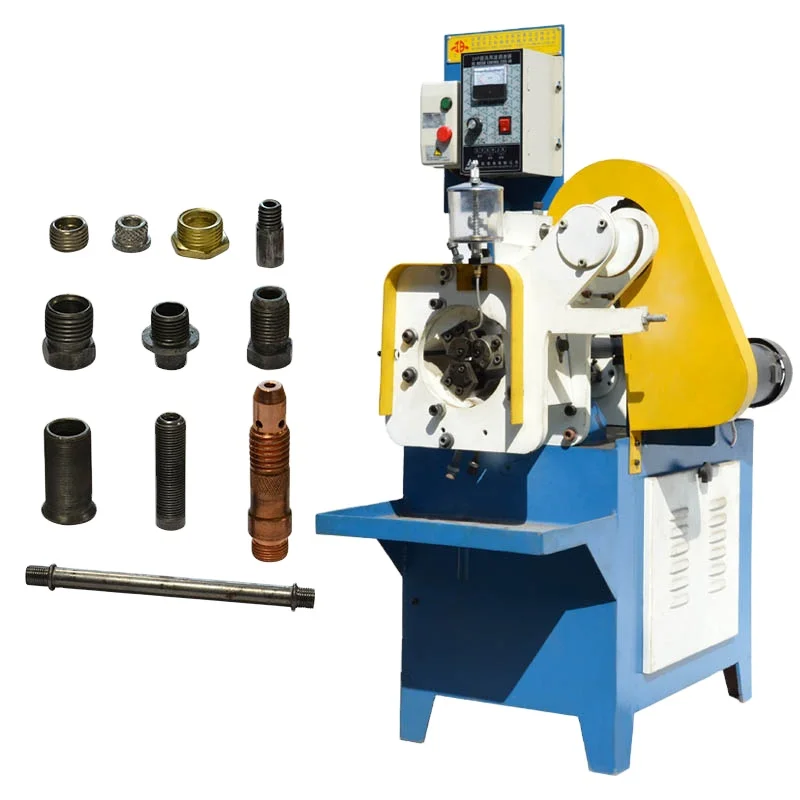 HB-16 automatic hollow pipe thread rolling machine for diameter 5-6mm