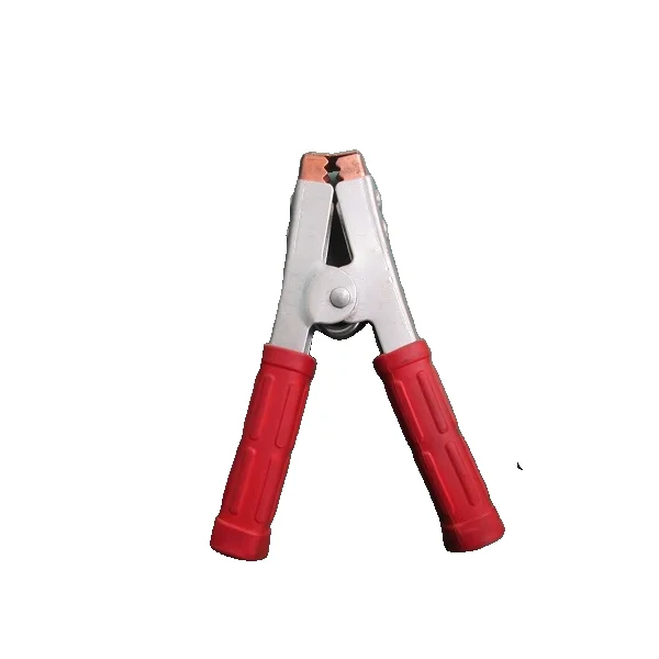 2Pcs 500A Heavy-Duty Insulated Alligator Clips Battery Cable Clips Battery Crocodile Electrical Test Charger Clamp35mm2