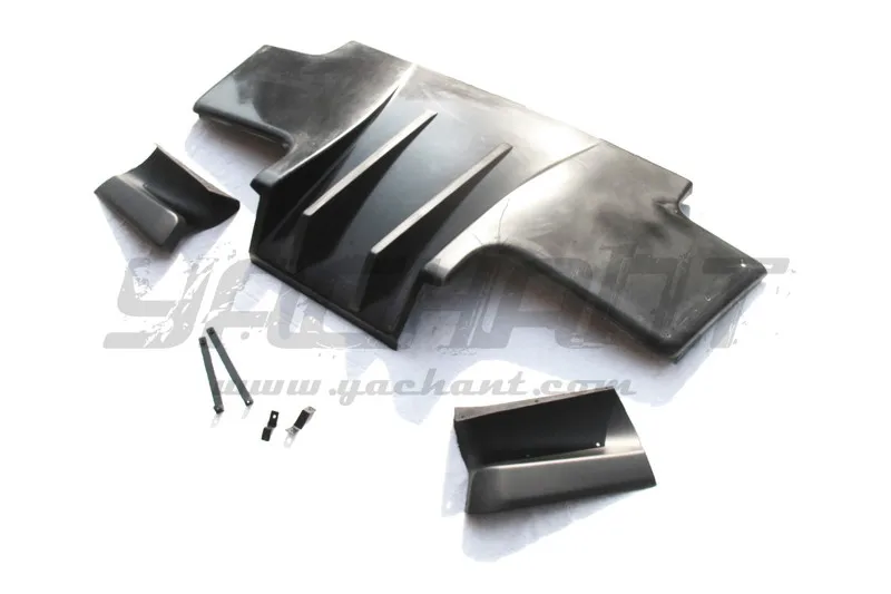 Задний диффузор из стекловолокна FRP, подходит для 89-94 Skyline R32 GTR TS, задний диффузор типа 2, металлические аксессуары