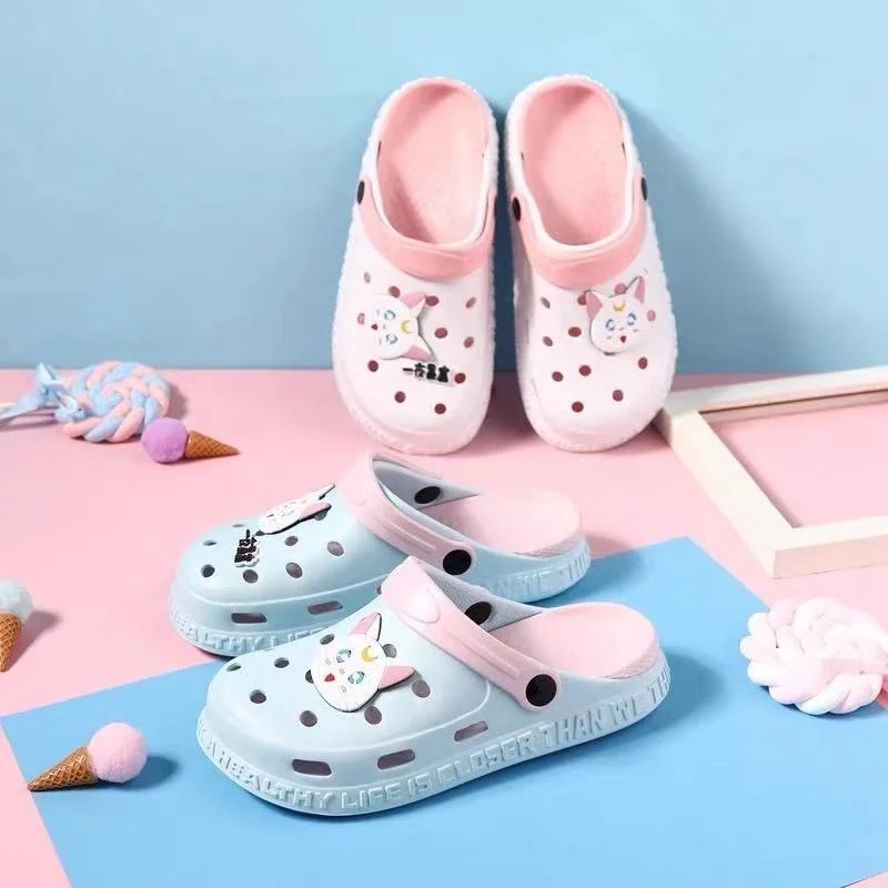 
2021 new design Custom vendor gardening kids baby flat platform classic clogs crocz non slip EVA garden shoes 