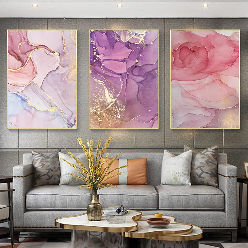 Scandinavexcavatorr Modern Abstract Canvas Paintisealing KIT for Living Room Home Decor Prioil Sealart Customised Printed Canvas