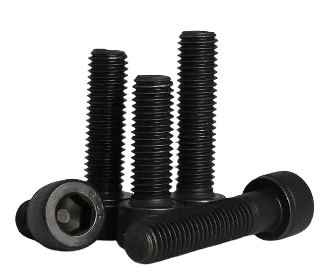 Fastener Grade 12.9 High Strength Oxidized Blackened Hexagon Socket Screws DIN912 Cheese head bolt