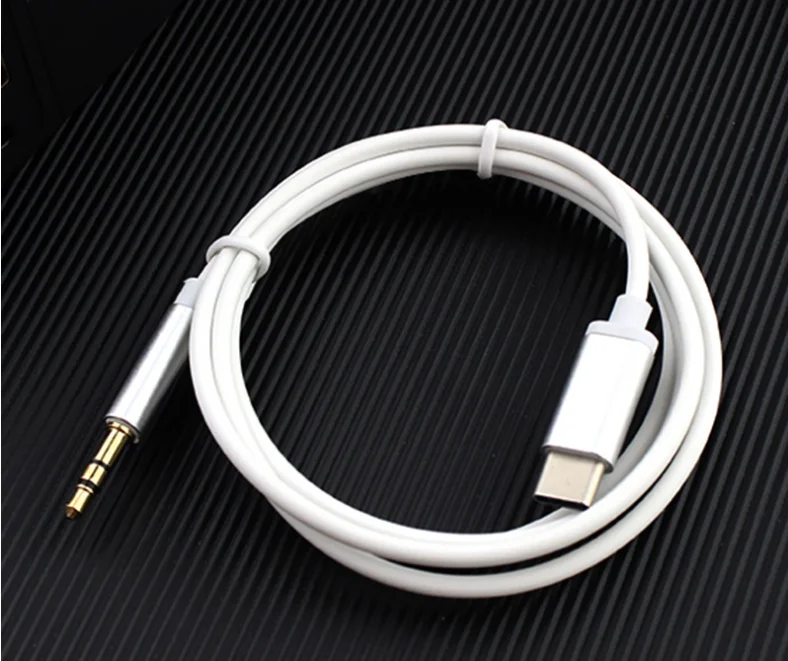For iphone to 3.5mm headphones adapter OEM 1M Male to Male Lighting Audio Adapter Car AUX Headphone Cable Lighting To headphone