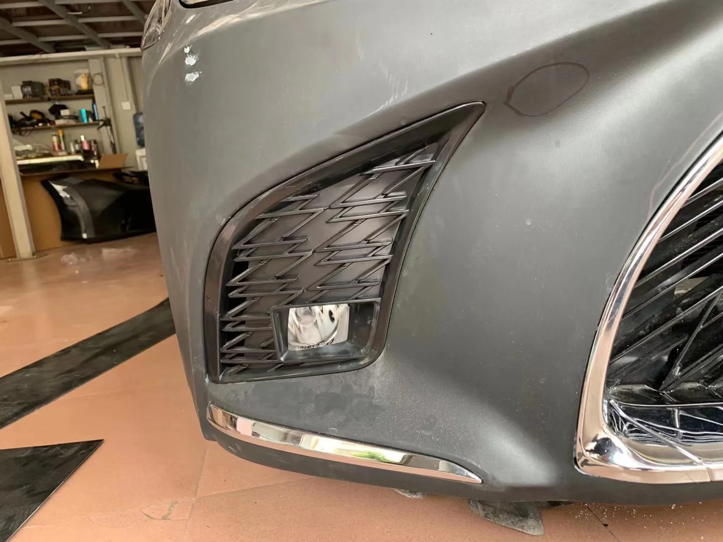Для 2006-2021 Lexus LS460 передний бампер refit LS600HL передняя решетка обновления