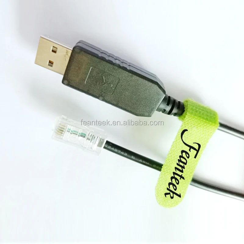 FTDI FT232RL USB TO RS232 Cable For EQDIR HEQ5/EQ5/EQ8/EQ3/EQ6-R PRO/ATLAS II CABLE Support WIN10