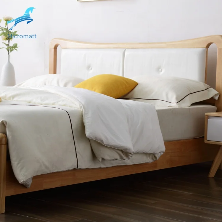 Bed Set Frame Double Queen Size Modern Luxury Wood Bedroom Furniture