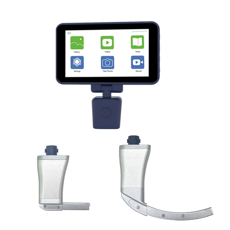 surgical instrument Medical Flexible Laryngoscope Bronchoscopy Ent Video Endoscope with screen
