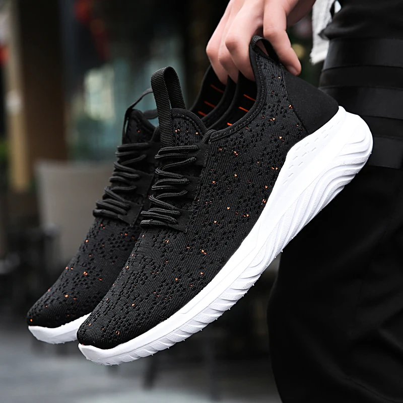 
sneaker manufactuer custom breathable gym knit sneakers shoe for man yanshi shoes sneakers for men 2021 shoess 