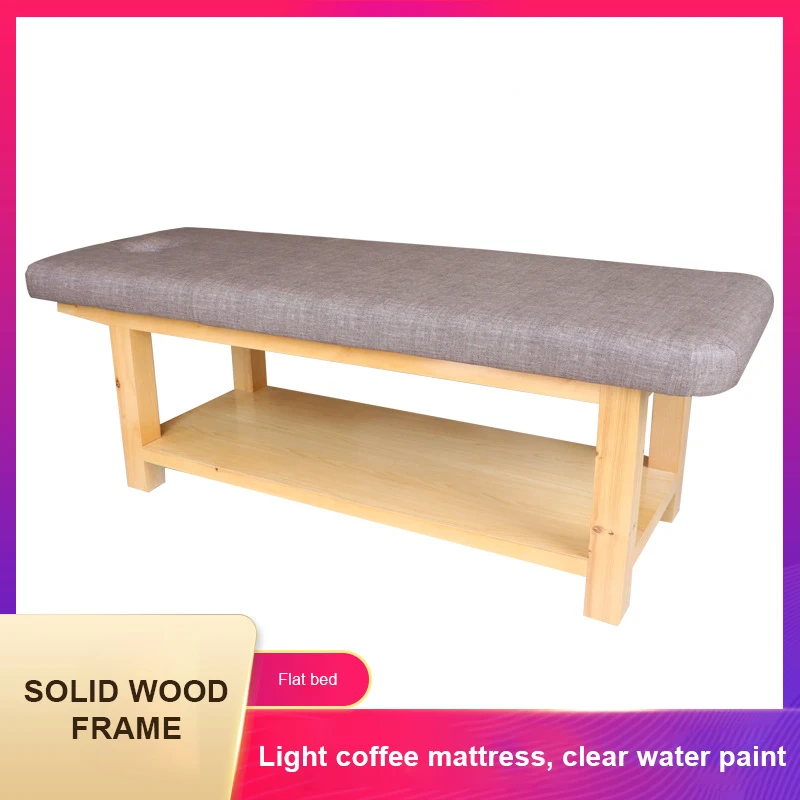 White Massage And Physiotherapy Bed Latex Cotton Spa Bed Beauty Furniture