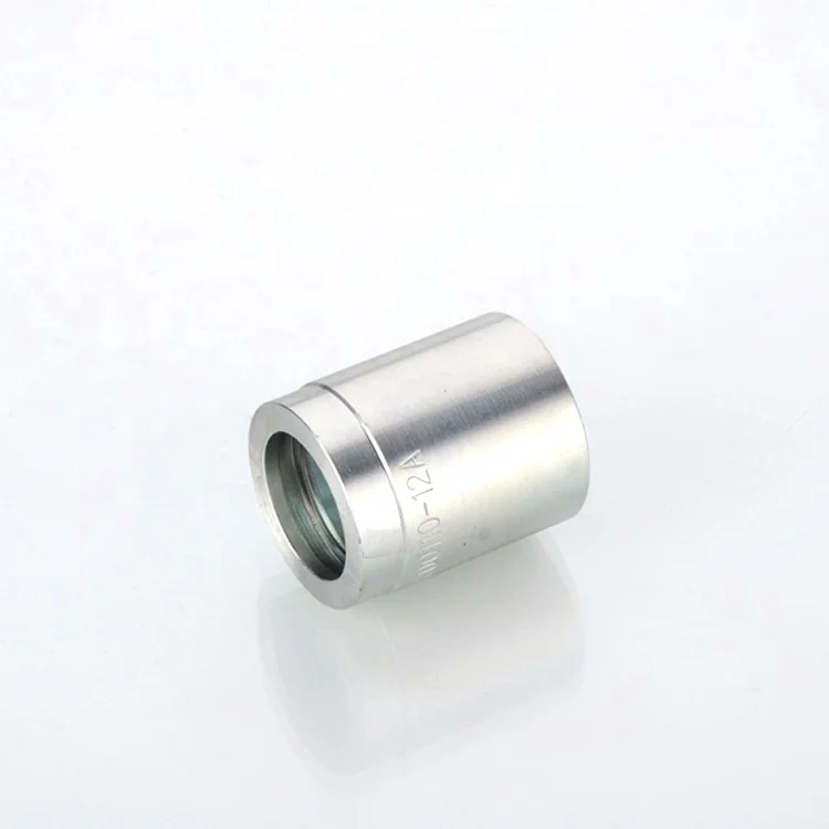 Processing And Production NO-SKIVE FERRULE FOR SAE 100R1AT/EN 853 Stainless Steel 00110-a Sae 100r1at/din20022 1sn Hose Ferrules