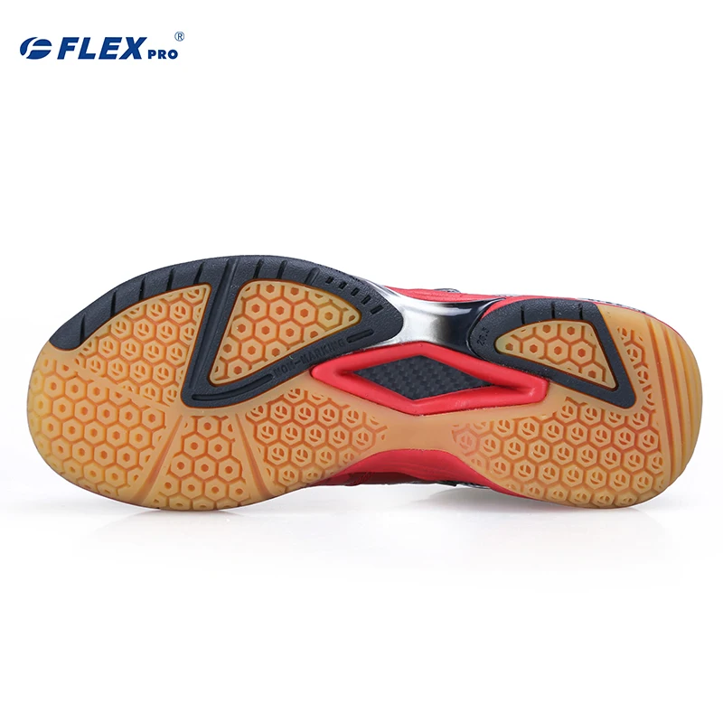 FLEXPRO Mens Badminton Shoes Professional Sports Shoes for Women Breathable Indoor Court Sneakers 212