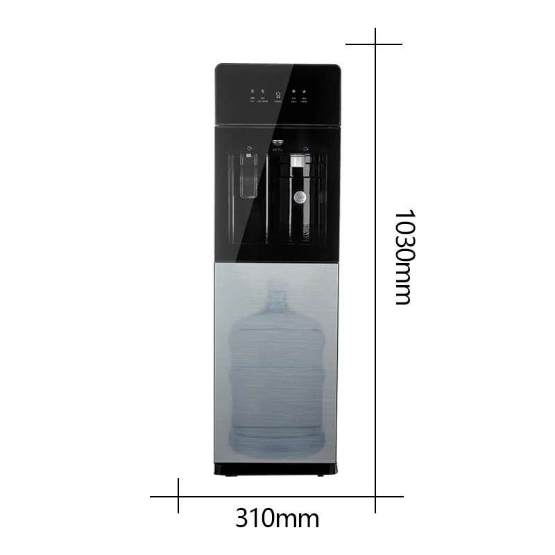 Free Standing Water Dispenser Hot Cold Water With Compressor Cooling and Heating System Can be OEM ODM Bottom Loading