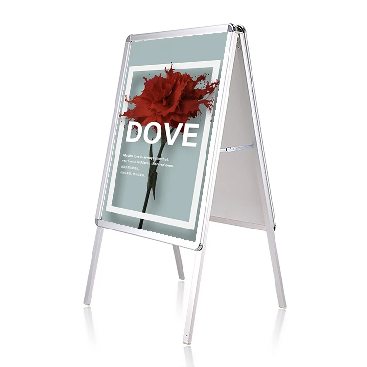 Wholesale high quality aluminum outdoor sidewalk sandwich board