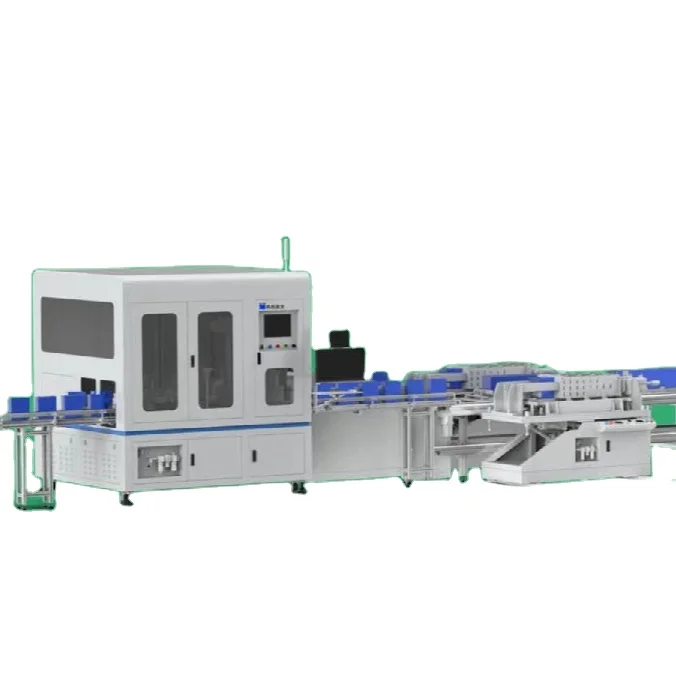 Automatic Lithium Battery Laser Welding Machine For Battery Pack Production Line Square Battery Assembly Line