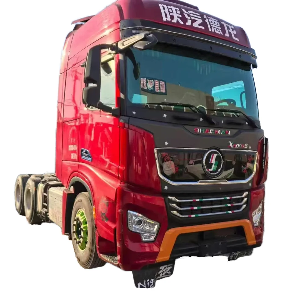 Новый дизель Cummins 6x4 тягач левый привод автоматическая механическая коробка передач 8x4 задняя камера быстрая