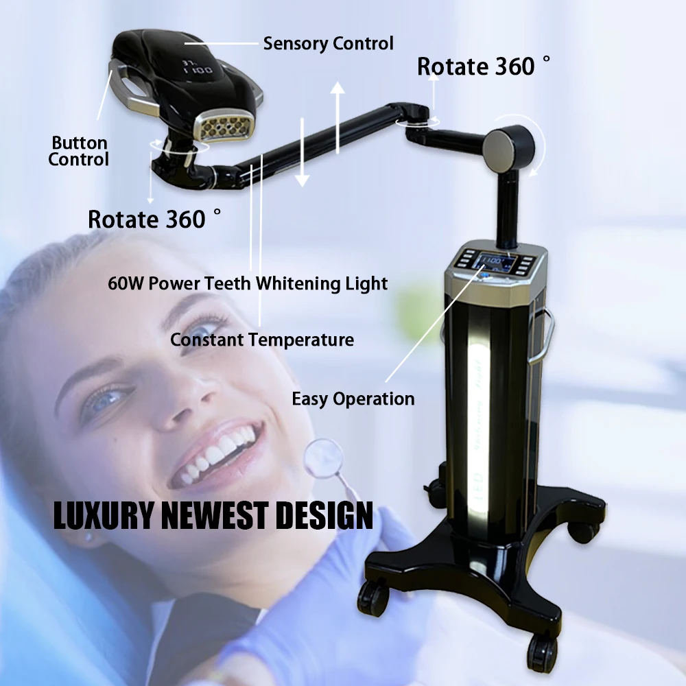 60W dental bleaching lamp 3-5days delivery teeth whitening machine for professional use teeth whiten lamp