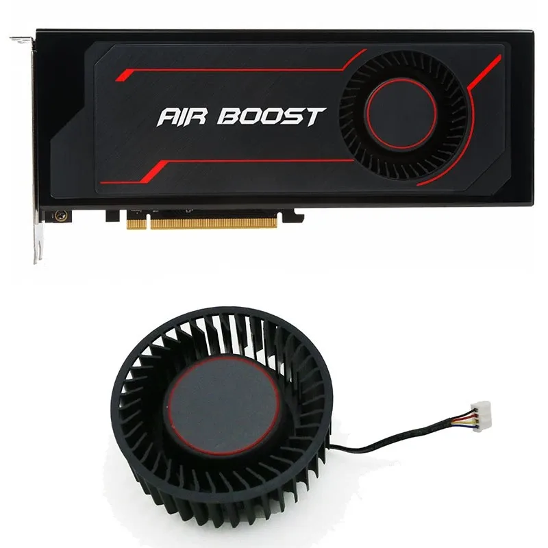 75MM 4PIN PLB07525B12HH 12V VEGA56 VEGA64 For MSI RX VEGA 56 64 AIR BOOST 8G OC Public version Graphics Card Turbine Cooling Fan