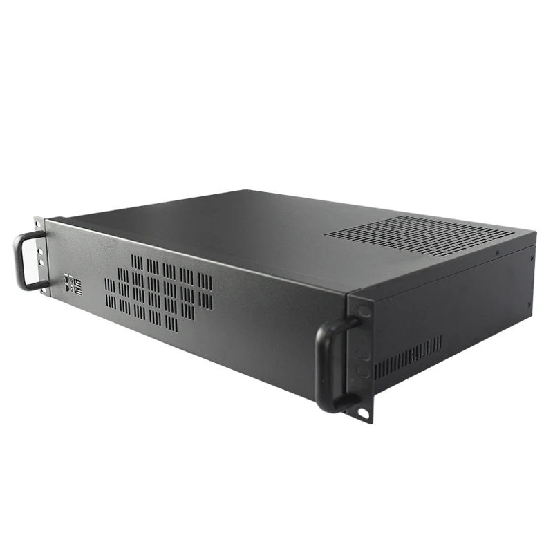 Компактный корпус 2U server/IPC/rackmount с корпусом 300 мм