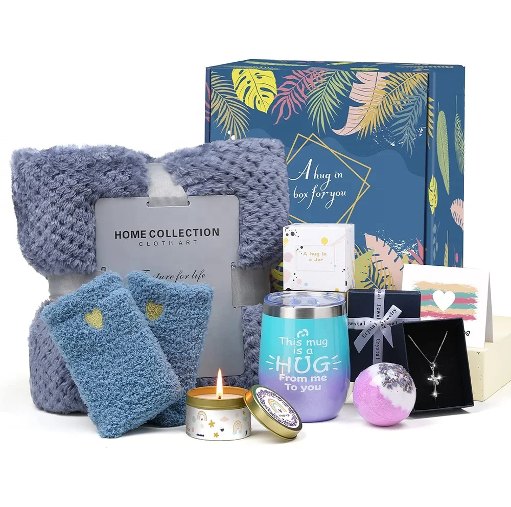 Personalized Custom Care Packages Relaxing Spa Luxury Holiday Birthday Thinking of You Gift Get Basket Well Soon Gifts for Women