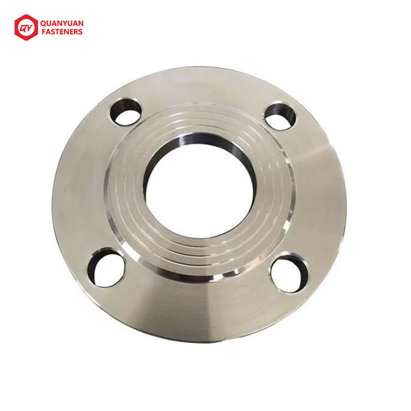 Stainless Steel High Pressure Flat Welding Flange With Neck Socket Welding Flange for Pipeline