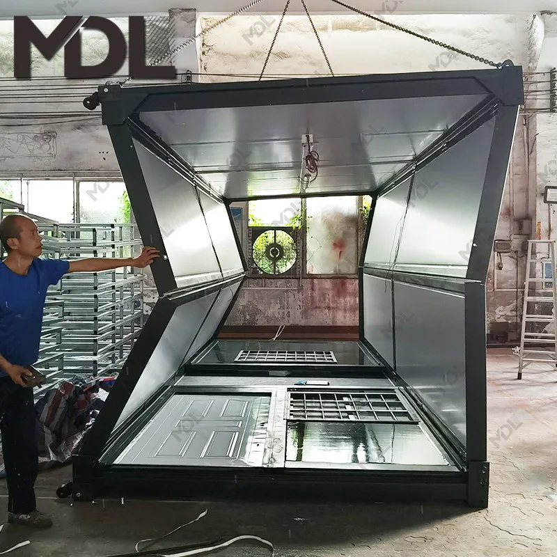 Hot Sale 20 Ft Expandable Container House Prefab Steel Storage Shipping House Container House
