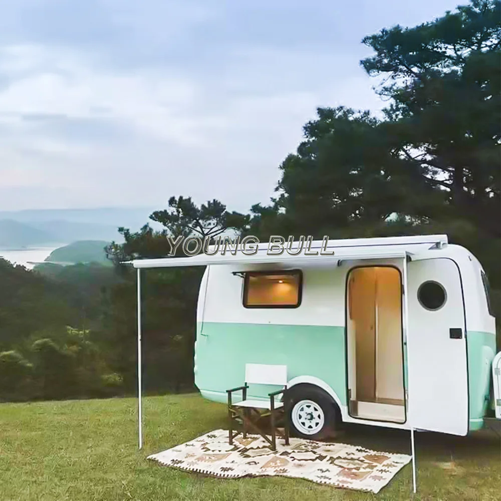 Youngbull Travel Trailer  With High Quality   AL-KO Chassis The Factory  Price In China Best Sale