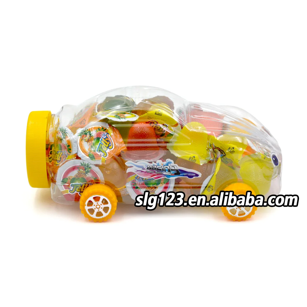 oem sweet taste jelly cup in cute car