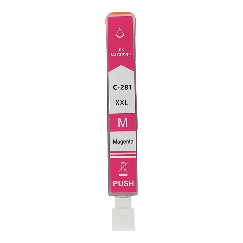 Совместимый PGI-280 PGI280 XL PGI-281 PGI281 CLI-281 CLI281 чернильный картридж для Canon TS702 TR7520 TR8520 TR8620 TS6120 TS6220