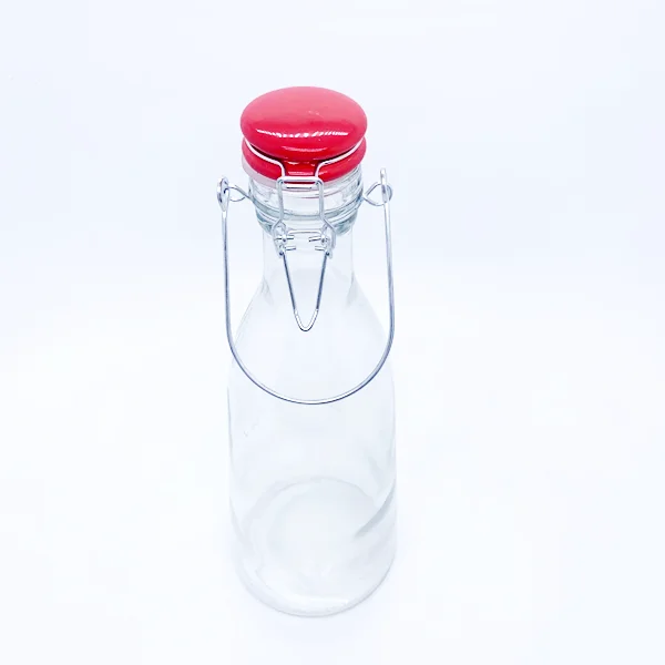 Wholesale 8 oz Swing Top Glass Bottles With Stoppers for Juicing Vanilla Sauces Oils 240ml 250ml 240 250 Cc ml Gram