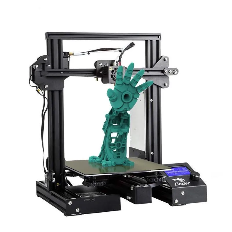 New design custom resistance  aluminum extrusion profile surface mounted black anodized frame for 3D printer