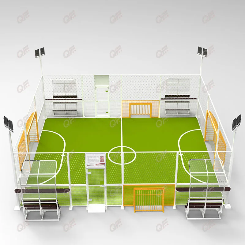 Professional Futsal Soccer Field Cage Football Pitch Futsal Soccer Court Football Stadium outdoor Soccer Cage Football Court