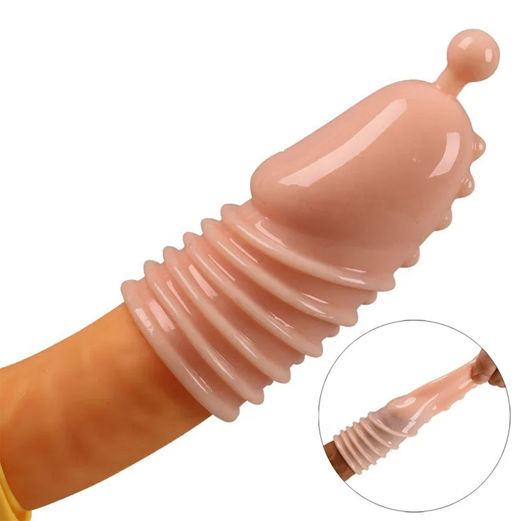 
Lengthen Reusable Penis Sleeve Extender Condoms G Point Ring Male Penis Extension Sleeve Huge Silicone Penis Sleeve Extender 