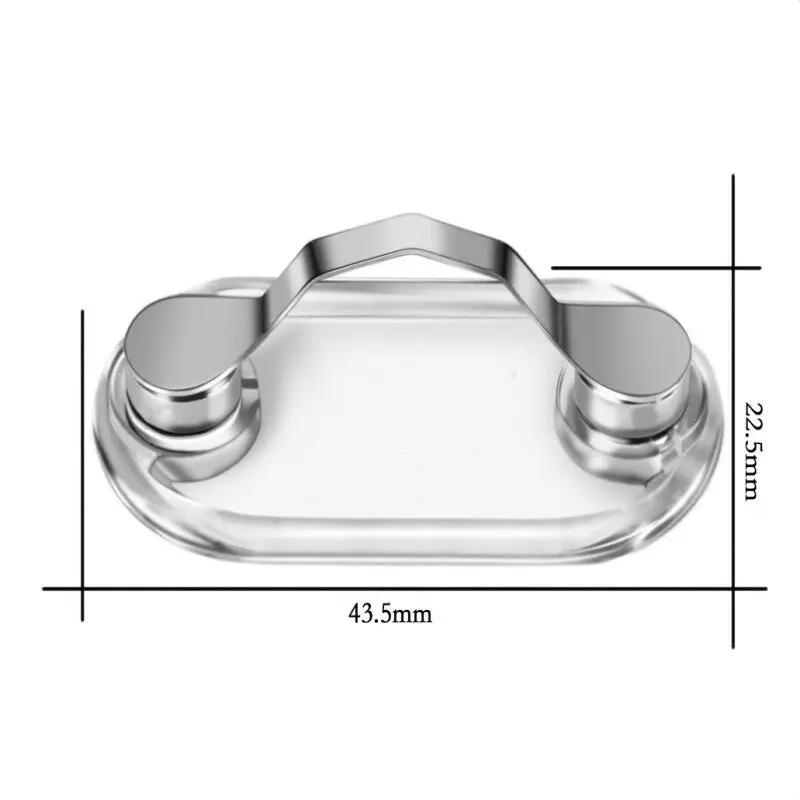 Magnetic Glasses Holder, Easily Place Glasses or ID Cards.