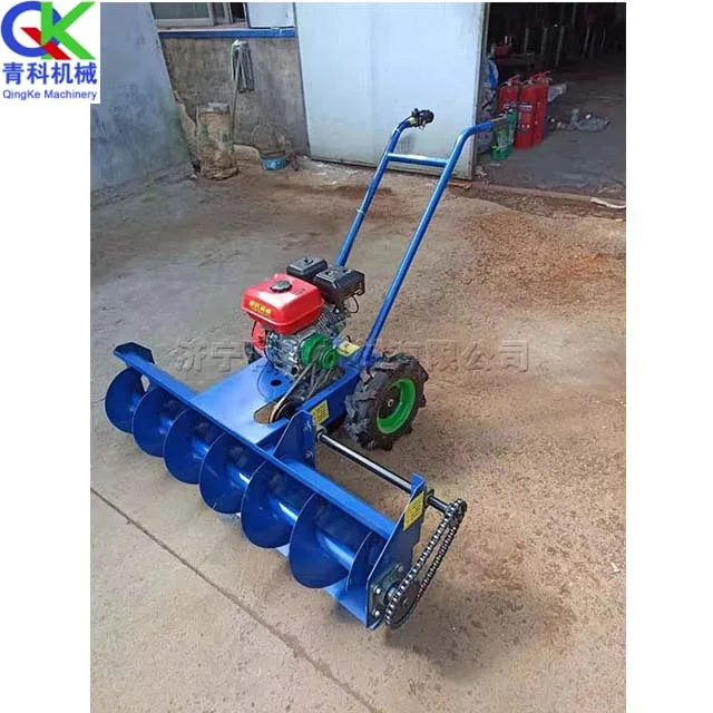Self-propelled Snow Pushing Equipment Auger Snowplow High Horsepower Snow Throwing Device