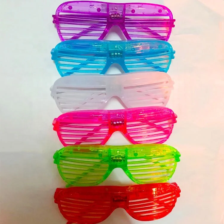 Glow Party Glasses Light Up Led Glasses Neon Party Favors Sunglasses For Kids Adults Birthday Christmas