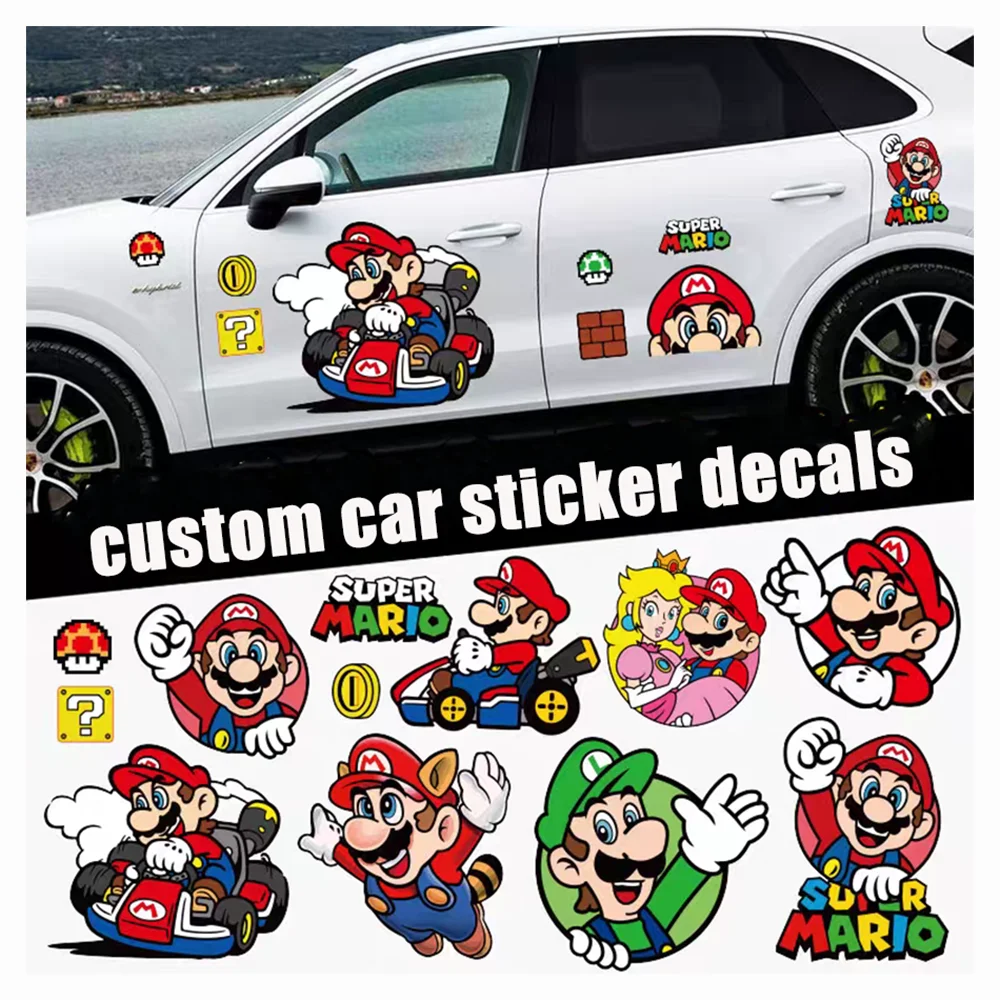 УЛЬТРАФИОЛЕТОВАЯ защита от атмосферных погодных условий с логотипом автомобиля бампер лобовое стекло виниловая переводная наклейка на окно наклейки заказ автомобиль