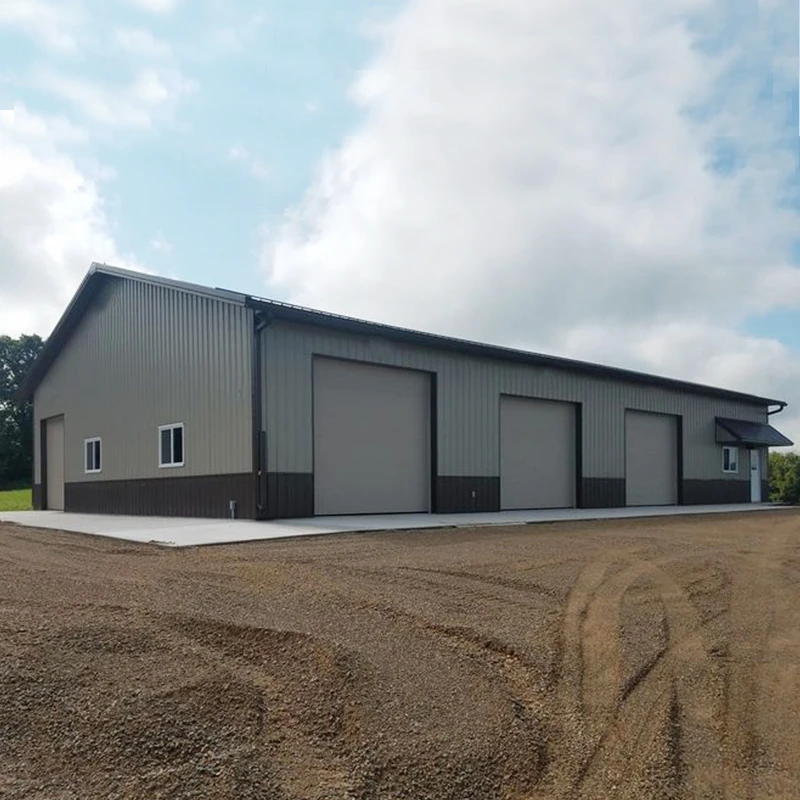 Storage and Refrigeration Automobile Repair Shop prefabricated warehouse prefabricated steel structure steel warehouse building
