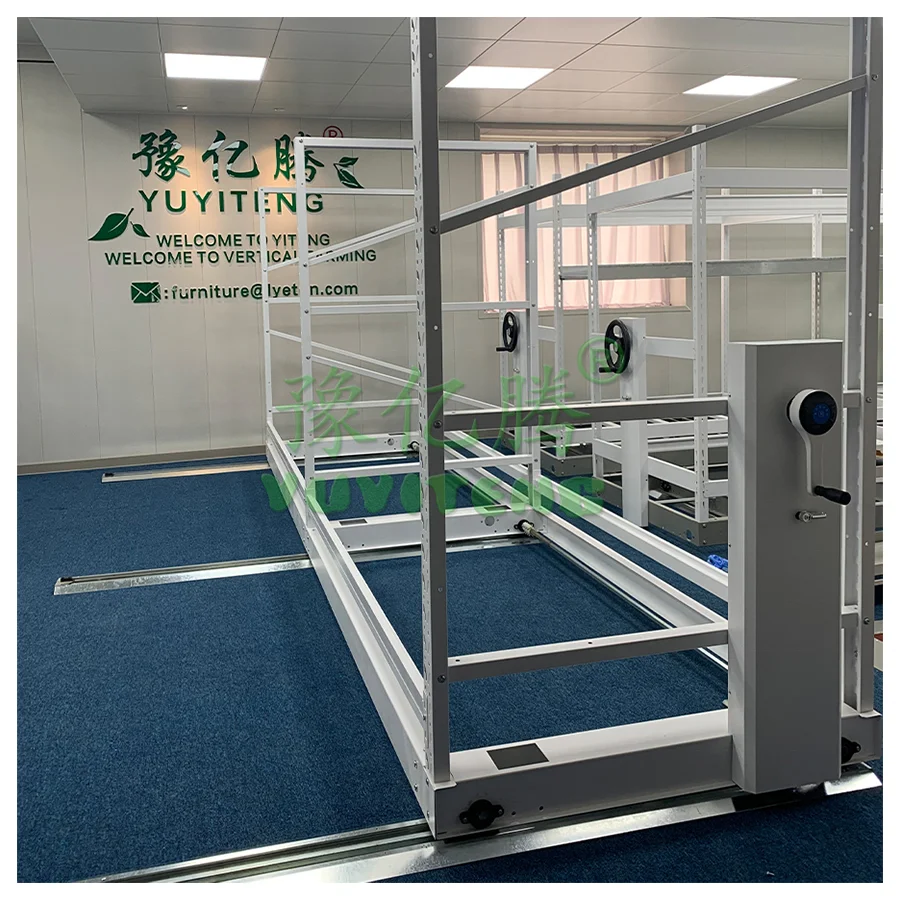 Large Multi-Layer Vertical Hydroponic Grow System Steel Farm Rack for Greenhouse Agriculture