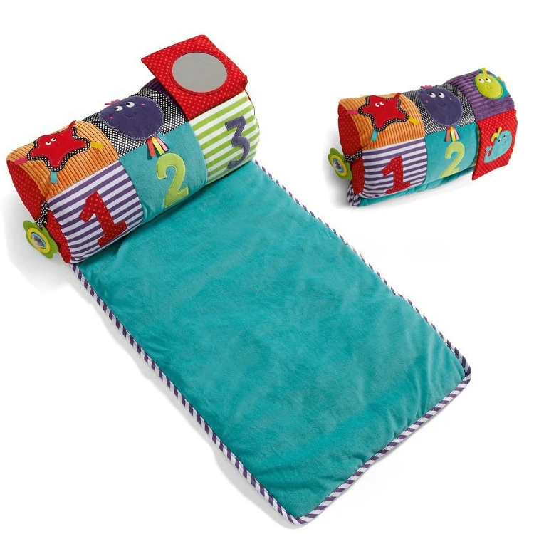 Plush stuffed baby playmat multifunction baby blanket pillow toddler toy game climbing blanket