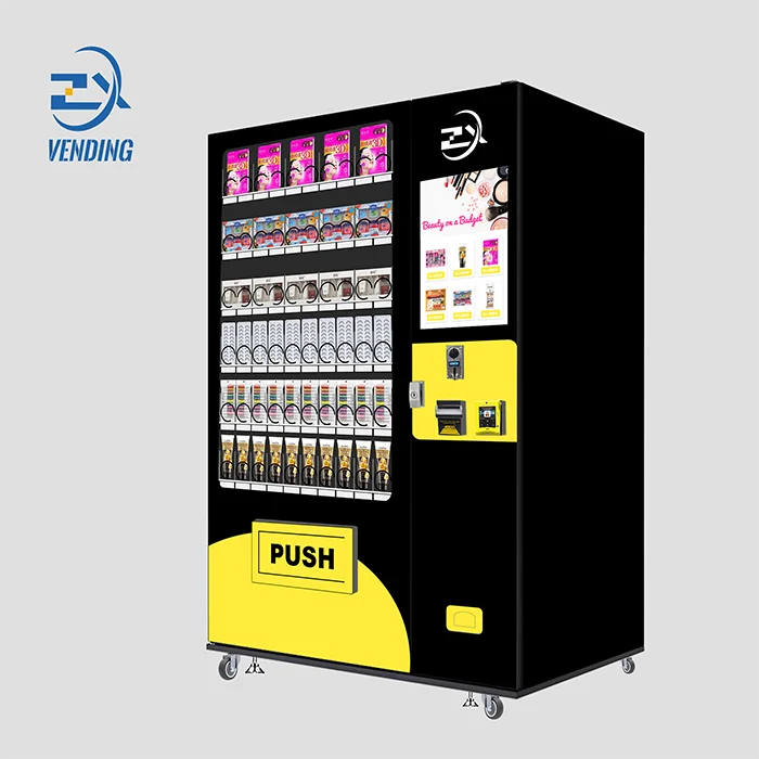 Sdk Function Coin/qr Code/token Beauty Products Vending Machine Credit Card And Token Payment System For Beauty Products