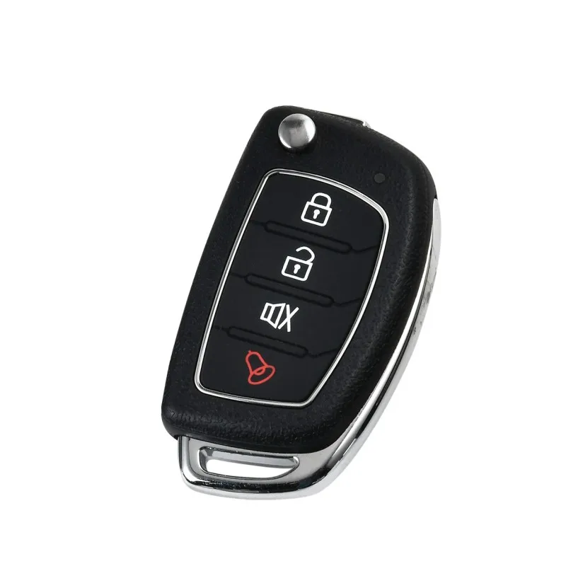 4 Metal Buttons Universal Remote Control For Car Alarm System