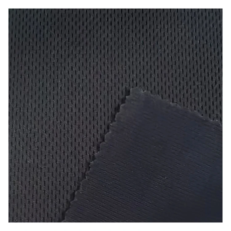 Good quality quick drying coolmax bird eye mesh fabric for golf gym shirt
