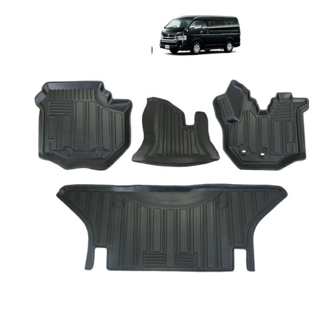 HIACE для домашнего использования hiace 2005-2024 hiace200 commuterHiace 200 серии Regius Ace круглый год стандартный корпус DX/S-GL 3D резиновый коврик