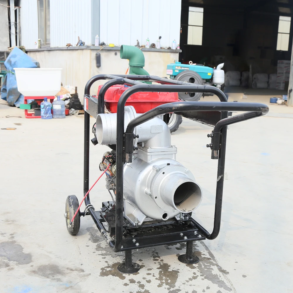 Portable High Pressure 3 Inch Diesel Water Pump Machine For Agriculture