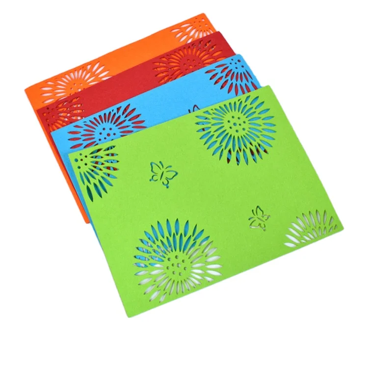 Лидер продаж на amazon, Новое поступление 2023 года, кусок шерстяной войлочной лазерной резки