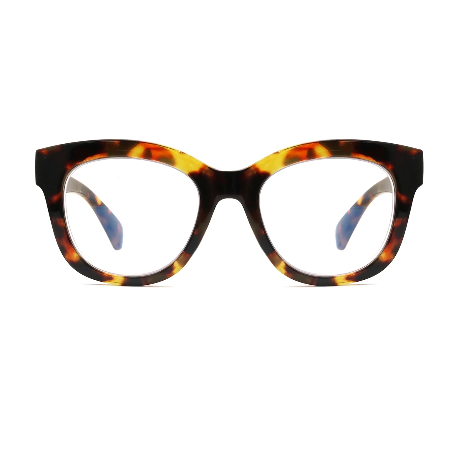 2022 Amazon Hot Selling Oversized Eyeglasses Anti Blue Light Blocking Fashion Designer Computer Reading Glasses for Men Women